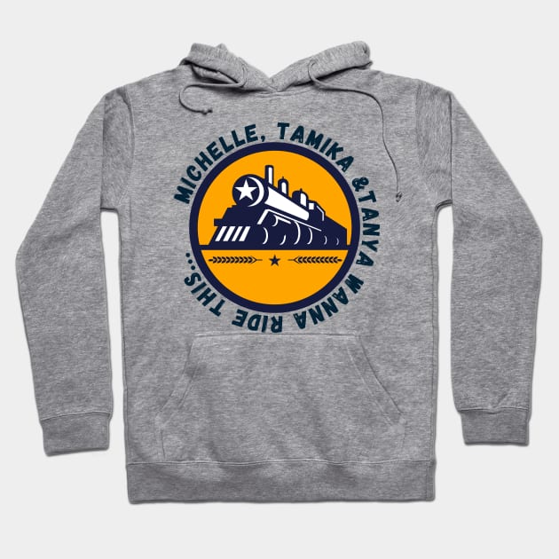 C'mon Ride The Train Hoodie by Millennial Threads